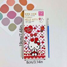 1pc Caderno de esboços de aquarela - Bloco de rabiscos faça você mesmo com caneta de rabiscos, livro de desenho para estudantes e artistas