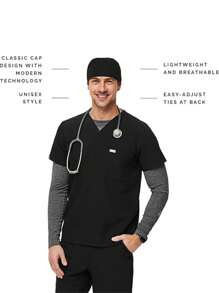 1 件男女通用经典哑光帽 - 超柔软衬里，轻质透气防滑哑光帽，适合男士和女士