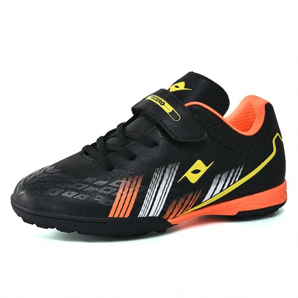1 Pair Unisex Durable Anti-Slip High-Quality Football/Soccer Shoes (Lace-Up Or Hook And Loop Option)