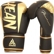 Boxing Training Gloves For Men Women - Lightweight, Shock Absorbent Boxing Glove For Boxing, MMA, Muay Thai - Special Version Size 10 Oz, Gilding/Silver Color Optional