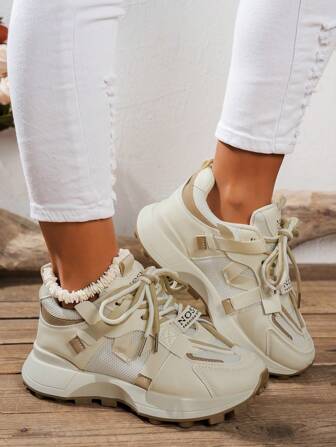 Women's Thick Sole Casual Sneakers