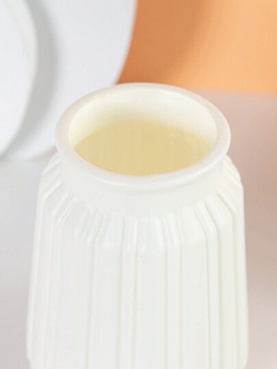 1PC/ Artificial Plastic Vase, Flower Arrangement, Wedding Home Dining Room Bedroom ations, Festival Birthday Accessories, Venue Background Vase Mother's Day,Father's Day, Outdoor Garden ations Graduation Glass view 6