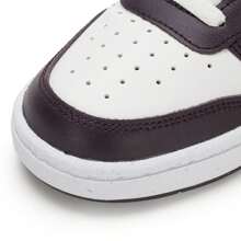 Nike 女款运动鞋 COURT BOROUGH MID 2 (GS) 舒适轻便户外健身跑步休闲鞋滑板鞋 CD7782-126 - 黑色/白色 - 查看 4