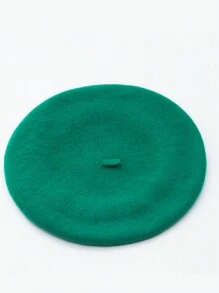1 Berretto basco da donna minimalista nei colori caramella, berretto basco francese tinta unita carino, regalo di berretto in lana