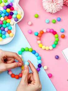 160Pcs Silicone Beads 12mm Mix Color, Bulk Silicone Beads For Keychain Making, 12mm Silicone Beads For Pens And Bracelet Making