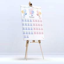 1 张性别揭秘派对游戏卡，性别揭秘嘉宾游戏，生日派对 - 彩色 - 查看 5