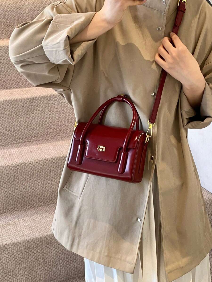 New High-Quality Minimalist Solid Color Maladeh Handbag, Beautiful Design Casual Crossbody Bag, Minimalist Solid Color Classic Dignified Shoulder Bag For Work, Dating, Women, Holiday Gift, Best Mother's Day Gifts Women , Mum Gifts, Mother's Day