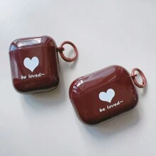 酒红色心形情侣款 2/3/Pro/Pro2/Pro3/4 保护壳 - 酒紅色 - 查看 5