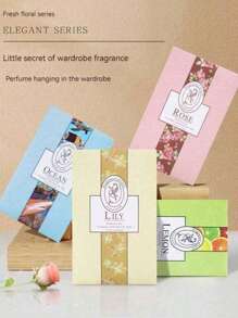 1 pièce Sachet parfumé à suspendre pour placard, sac désodorisant pour placard, sachet portable, désodorisant pour placard, accessoires ménagers, articles essentiels pour appartement, fournitures pour la rentrée scolaire