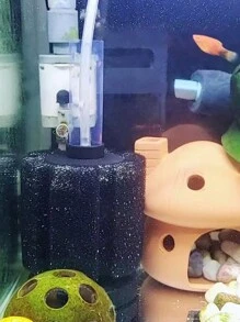 1 Peça Filtro de Esponja Bio para Aquário, Criação de Alevinos Betta, Camarão, Nano Peixes, 4 Tamanhos Diferentes de Filtros Proporcionam Filtragem Mecânica e Biológica, Super Filtro de Esponja Bioquímico para Aquários de 3 a 60 Galões