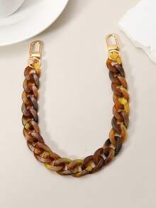 1pc Acrylic Shell Pattern Random Color Chain - Multicolor - View 2
