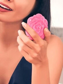 Pack Of 5 Compact Mirror Pink Mirror Plastic Mini Travel Makeup Mirror Portable Foldable Mirrors Rose Flower Shaped Compact Mirror Hand Bridesmaids Gift For Women Wedding Party Birthday Home Decor Back To School Room Decor School Supplies - Multicolor - View 5