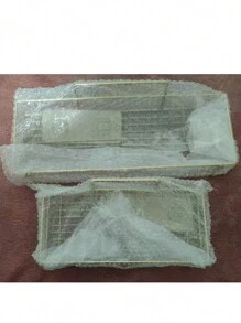 1个北欧风格浴室收纳篮，铁艺壁挂式淋浴房整理架，适用于宿舍，无需钻孔浴室 - 金色 - 查看 15