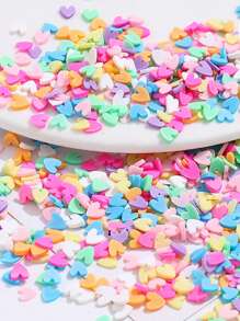 20g Resin Polymer Clay Glitter Sprinkle - DIY Decorative Filler For Snowflake/Heart/Star Crafts & Slime Making - Multicolor - View 12
