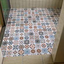 1pc PVC Waterproof Vinyl Floor Sticker - Self Adhesive Tiles, High-Definition Peel & Stick For Kitchen, Bathroom, Living Room, Hotel & Furniture Decor - Slip-Resistant, Easy Installation, Transform Your Space Room Decor Home Decor Wall Decor Bathroom Decor Bedroom Decor Room Decoration Stuff Living Room Decor House Decor Home Decor Living Room Wall Paper Stickers Wallpaper Wall Stickers Wall Sticker - Multicolor - View 3