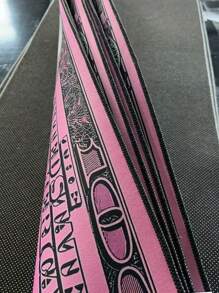 1pc 50 100 Dollar, 50 100 200 500 Pound Coin Creative Sofa Blanket, Coffee Table Mat, Suitable For Kitchen, Bedroom, Living Room, Multiple Sizes, Blue, Pink, Black, Gray, Yellow, High-End Printed Washable Carpet, Bedroom Decor, Room Decor, Small Rug, Blanket, Outdoor Mat, Garden Mat, Living Room Carpet, Plush Carpet, Thickened Carpet, Thick Carpet, Fluffy Carpet, Thickened Carpet, Fleece Carpet, Autumn/Winter Carpet, Thickened/Plush - 粉色 - 查看 2