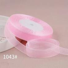 50 码雪花纱丝带 1.5 厘米宽，花束绑带，烘焙蛋糕礼品包装丝带，手工 DIY 蝴蝶结编织带