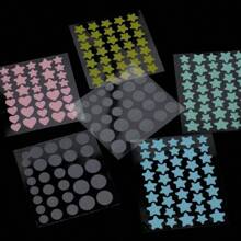 40/320 片痤疮/黑头粉刺贴，可爱温和星形，保护和治愈，防止疤痕，斑点去除，完美瑕疵去除，粉刺贴 > 自粘涂鸦贴纸，黑头粉刺贴 - 彩色 - 查看 1