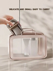 1 peça criativa nova moda mini compacto portátil viagem saboneteira, dupla camada selada transparente tampa drenagem caixa de sabão, armazenamento multifuncional pequeno estojo de sabão, adequado para casa, viagem, viagem de negócios, praia, natação, iate, academia, dormitório viagem essencial escola material escolar férias acampamento férias essencial acessórios de férias perfume para mulheres perfume para homens frasco de perfume