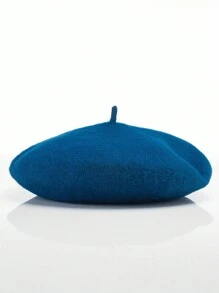 1 Berretto basco da donna minimalista nei colori caramella, berretto basco francese tinta unita carino, regalo di berretto in lana