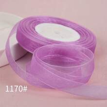 50 码雪花纱丝带 1.5 厘米宽，花束绑带，烘焙蛋糕礼品包装丝带，手工 DIY 蝴蝶结编织带