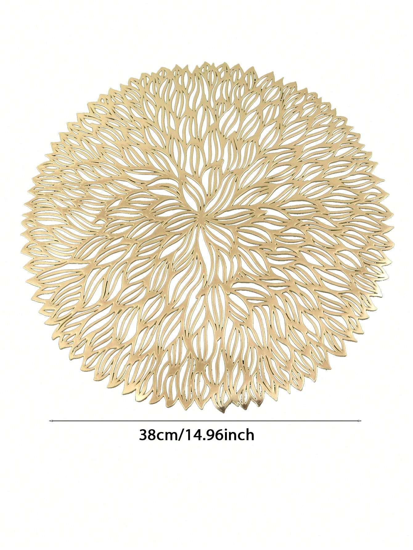 1/4/6/8pcs Spring Feather Placemats, Suitable For Wedding Party Dinner ...