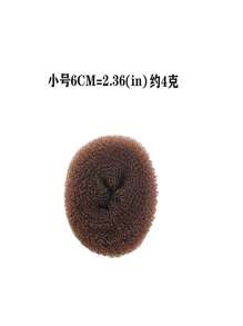 甜甜圈发髻制作器发髻造型器，流行凌乱发髻发圈，小号/中号/大号，休闲涤纶纤维 - 彩色 - 查看 19