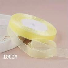 50 码雪花纱丝带 1.5 厘米宽，花束绑带，烘焙蛋糕礼品包装丝带，手工 DIY 蝴蝶结编织带