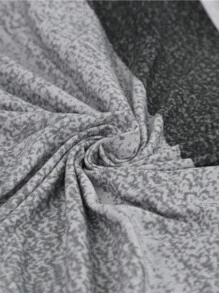 1pc Asymmetrical Color Block Patchwork Print Sofa Cover 3 Seater, All-Season Elastic Dust-Proof Sofa Protector, Suitable For Living Room Home Decor