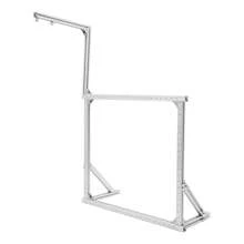 ZhdnBhnos 35.43Inch Tufting Frame Silver Rug Tufting Frame Aluminium Alloy Tufting Frame - Silver - View 5