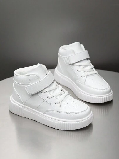 儿童秋冬新款拼色缓冲百搭休闲运动鞋，适合男孩和女孩，幼儿运动鞋