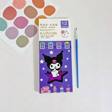 1pc Caderno de esboços de aquarela - Bloco de rabiscos faça você mesmo com caneta de rabiscos, livro de desenho para estudantes e artistas