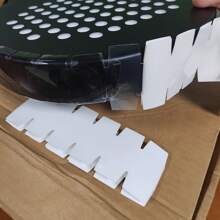 1pc Padel Tennis Racket Head Transparent Clear Racquet Frame Protection Tape Crystal Transparent Accessories Tape-Padel Rackets Paddle Squash Racquetball Racket Protection Tape