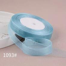 50 码雪花纱丝带 1.5 厘米宽，花束绑带，烘焙蛋糕礼品包装丝带，手工 DIY 蝴蝶结编织带