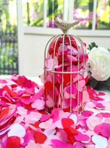 15/30g Recortes de papel con forma de corazón para el Día de San Valentín, recortes de papel para decorar mesas de fiesta. Se utilizan para globos, bodas, festivales, cumpleaños - Multicolor - Ver 5