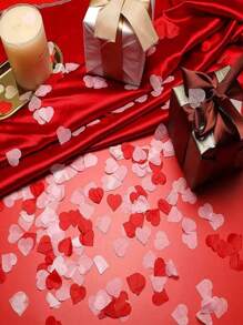 15/30g Recortes de papel con forma de corazón para el Día de San Valentín, recortes de papel para decorar mesas de fiesta. Se utilizan para globos, bodas, festivales, cumpleaños - Multicolor - Ver 4