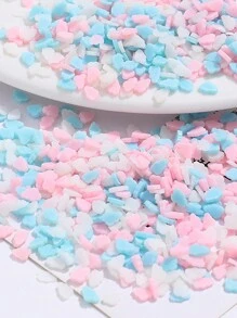 20g Resin Polymer Clay Glitter Sprinkle - DIY Decorative Filler For Snowflake/Heart/Star Crafts & Slime Making - Multicolor - View 3