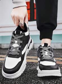 Tênis casuais masculinos, calçados de skate masculinos personalizados para jovens, calçados esportivos