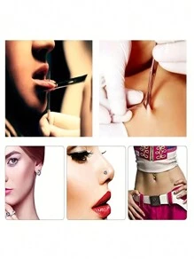 3 件/4 件纹身针，14G/16G/18G/20G 纹身用品套管穿刺针，穿刺首饰，穿刺工具。纹身设备。