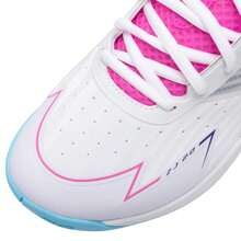 LI-NING Badminton Shoes 2.0 For Women , Shock-Absorbing Sports Shoes For Matches And Training - Standard White/Spray Blue - View 8