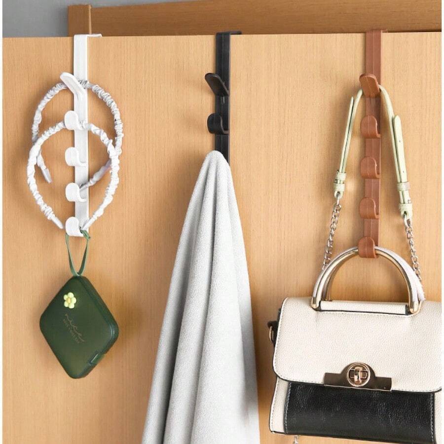 ZningEsxi Kranz Aufhänger 30cm - Schraubenloser Türhaken Für Weihnachten & Deko, Weiß