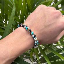 Pulsera antidepresión para mantener tu mente y energía equilibradas, transmitir energía positiva. Pulsera perfecta para usar a diario (sin etiquetas) - Verde - Ver 5