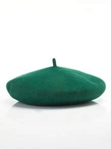 1 Berretto basco da donna minimalista nei colori caramella, berretto basco francese tinta unita carino, regalo di berretto in lana