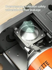 AORAN Portable Cassette Stove, High-Power Butane Stove With Safety Lock And Piezoelectric Ignition, Perfect For Camping, Hiking, And Backyard Barbecue - 黑色 - 查看 10