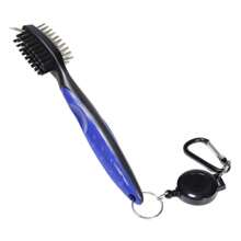 Golf Club Cleaning Brush, Double-Sided Brush, Cleaning Bristle Brush, Portable Golf Cleaning Accessories - Multicolor - View 9