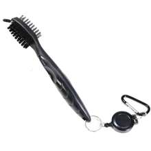 Golf Club Cleaning Brush, Double-Sided Brush, Cleaning Bristle Brush, Portable Golf Cleaning Accessories - Multicolor - View 6