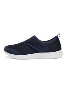 Tênis unissex de malha respirável, tênis de corrida leves e confortáveis, modelo slip-on, absorção de impacto, mocassins casuais, cano baixo, para homens e mulheres, primavera/verão.