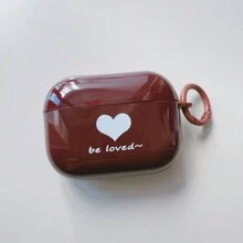 酒红色心形情侣款 2/3/Pro/Pro2/Pro3/4 保护壳 - 酒紅色 - 查看 3