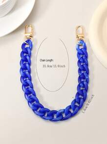 1 stuk acryl schelppatroon willekeurige kleur ketting - Veel kleurig - Bekijken 3