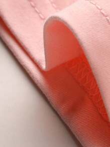 Young Girls' Cute Bubble Dragon Print Crew Neck Casual T-Shirt, Summer - 粉色 - 查看 5